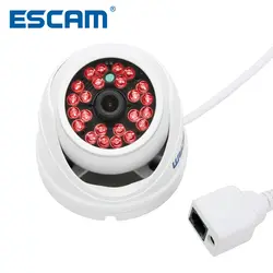 Escam Peashooter QD520 мини IP Камера H.264 Onvif P2P HD720P Indoor купольная камера Ночное видение инфракрасного CCTV Камера