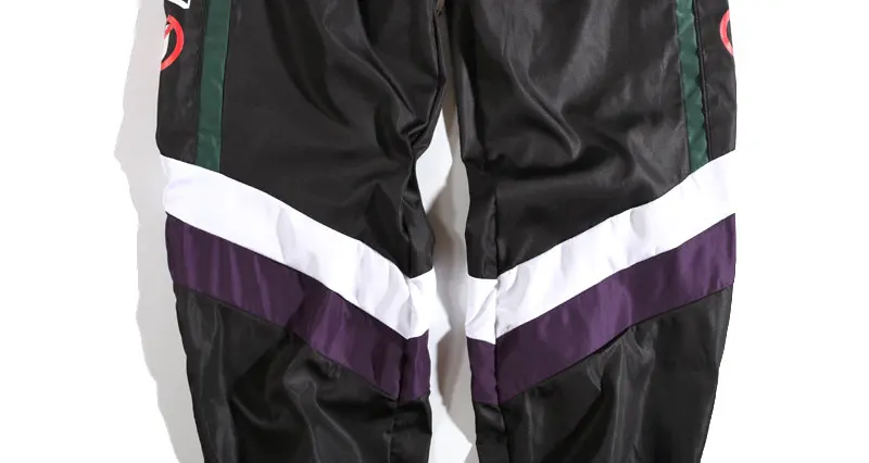 Patchwork Joggers Harem Pants 8