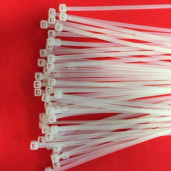 50PCS Nylon Plastic cable ties 200mm Trim Wrap Cable Ties Wire