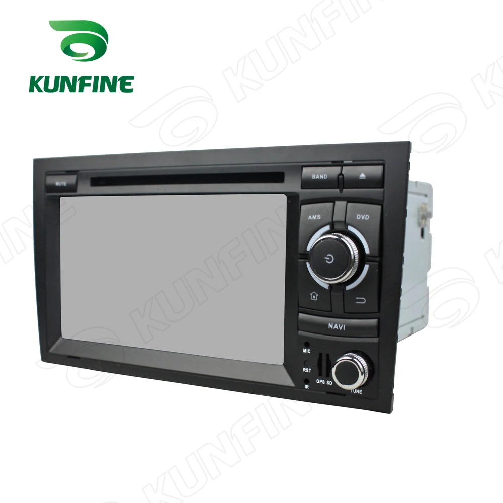 Top 7 Inch Quad Core 1024*600 Android 5.1 Car DVD GPS Navigation Player Car Stereo for Audi A4 2002-2008 with Radio 3G Wifi 2