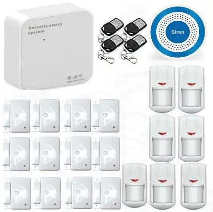 IOS/Android APP Control Wireless WIFI Home Security Protection System GSM Alarm System Door Alarm House Alarm