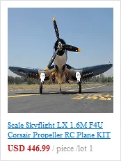 Scale skyflight LX EPS 1,6 M F4U Corsair пропеллер RC Самолет Модель RTF сложенный крыло W/двигатель сервоприводы ESC батарея TH03126