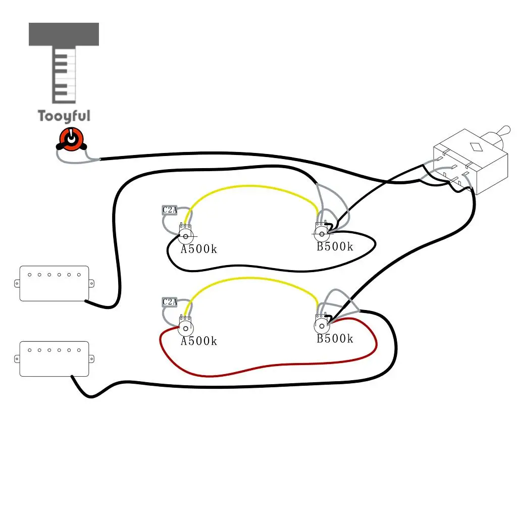Tooyful Высокое качество 1 шт. металл и провод цепи проводки для LP Акустическая Электрогитара 3 коробки переключателя пикап селектор 2 В/2 т/1J части