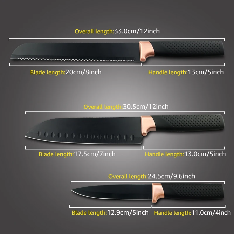 Myvit Kitchen knife Stainless Steel 5CR15 Japanese Style Chef Knife Bread Sushi Knife Meat Cleaver Kitchen Knives Cutter