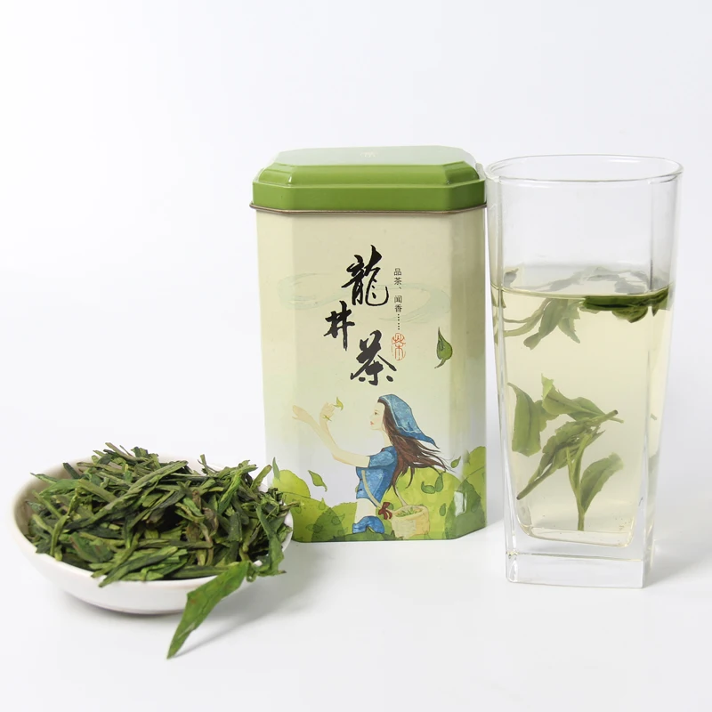 

2019 Spring Longjing Green Tea Dragon Well Tea Long Jing Gift Packing China Green Food New 5A+ Chinese Top Grade West Lake Tea