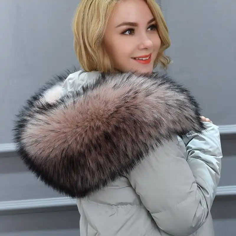 big fuzzy jacket with hood
