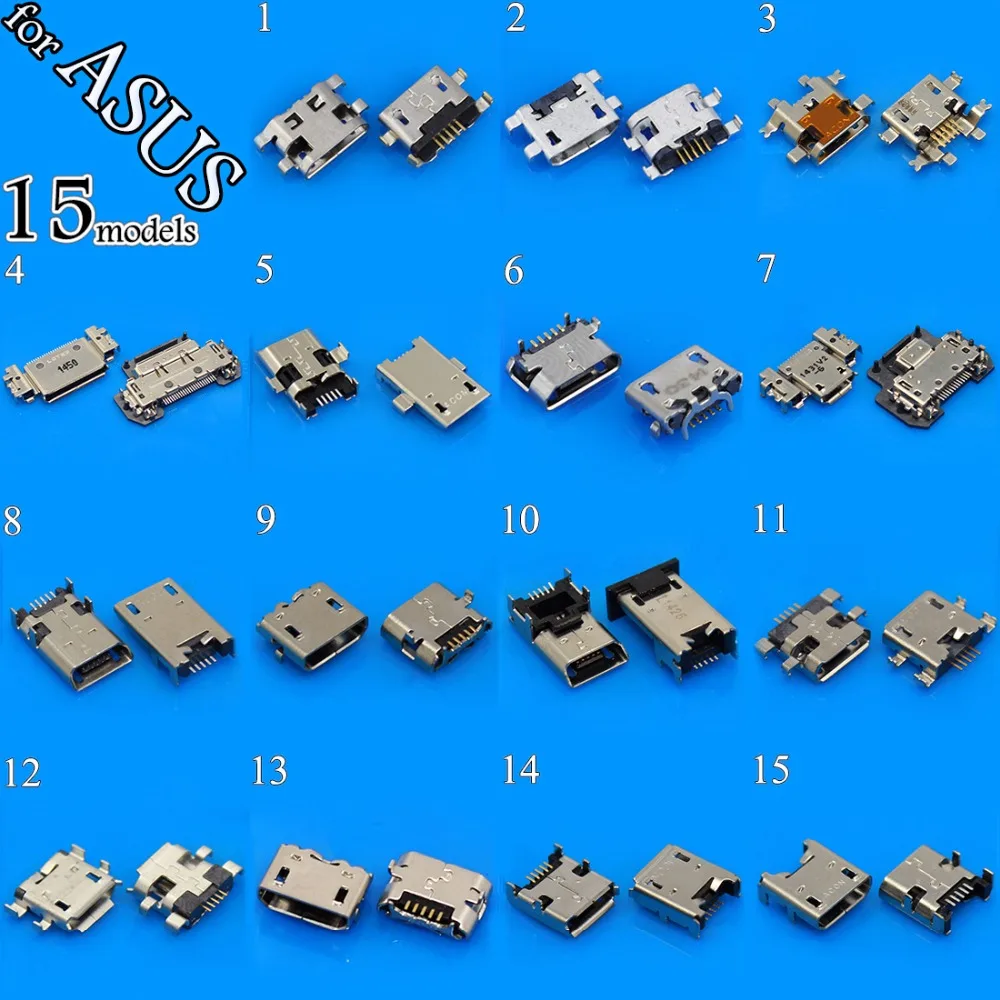 

High-quality Micro mini USB DC Charging Socket jack connector Port for ASUS ZenPad 10 Z300C P023 .. plug-in data interface