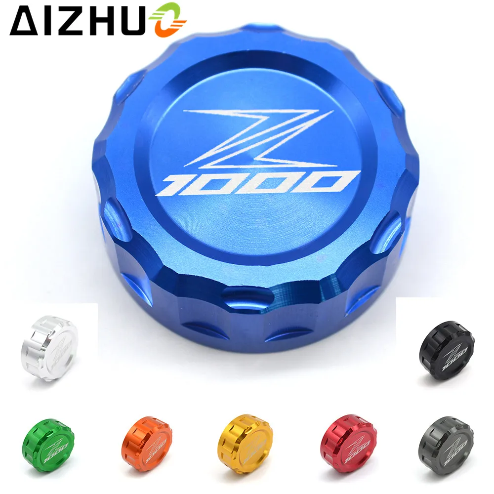 For Kawasaki Z1000 z1000 Z-1000 Z 1000 2010 2011 2012-2014 motorcycle Accessories Cylinder Fluid Reservoir Cover with Z1000 logo