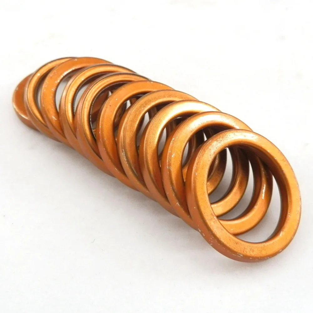 

10X Muffler Exhaust Gasket for 4 stroke GY6 50-150cc Scooter Moped TAOTAO ROKETA SUNL Parts