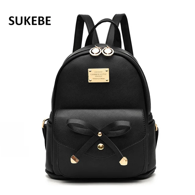2018 New Women Backpack Pu Leather Lady Fashion Backbags Cute School 2018 New Women Backpack Pu Leather Lady Fashion Backbags Cute School Bags For Ager S Packbag