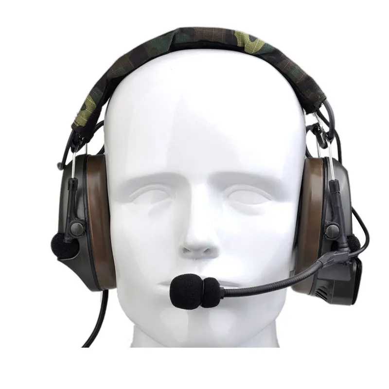 Airsoft Comtac Z 054 zComtac I гарнитура стиль тактическая OD шлем шумоподавляющие