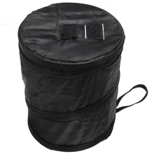 1 шт. Складной автомобильный мусорный мешок RV, мусорная корзина, контейнер для мусора, мусорное ведро 16*20 см, органайзер, карманные сумки, мусорное ведро