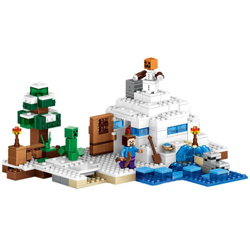 Бела Совместимость с Legoe лего Minecrafted серии мой мир Ender Дракон 6 видов строительные