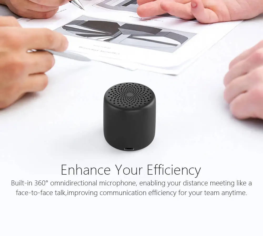 Ancord микро Bluetooth динамик TWS системы портативный маленький корпус громкий голосовой спуск затвора Кнопка селфи функции(черный