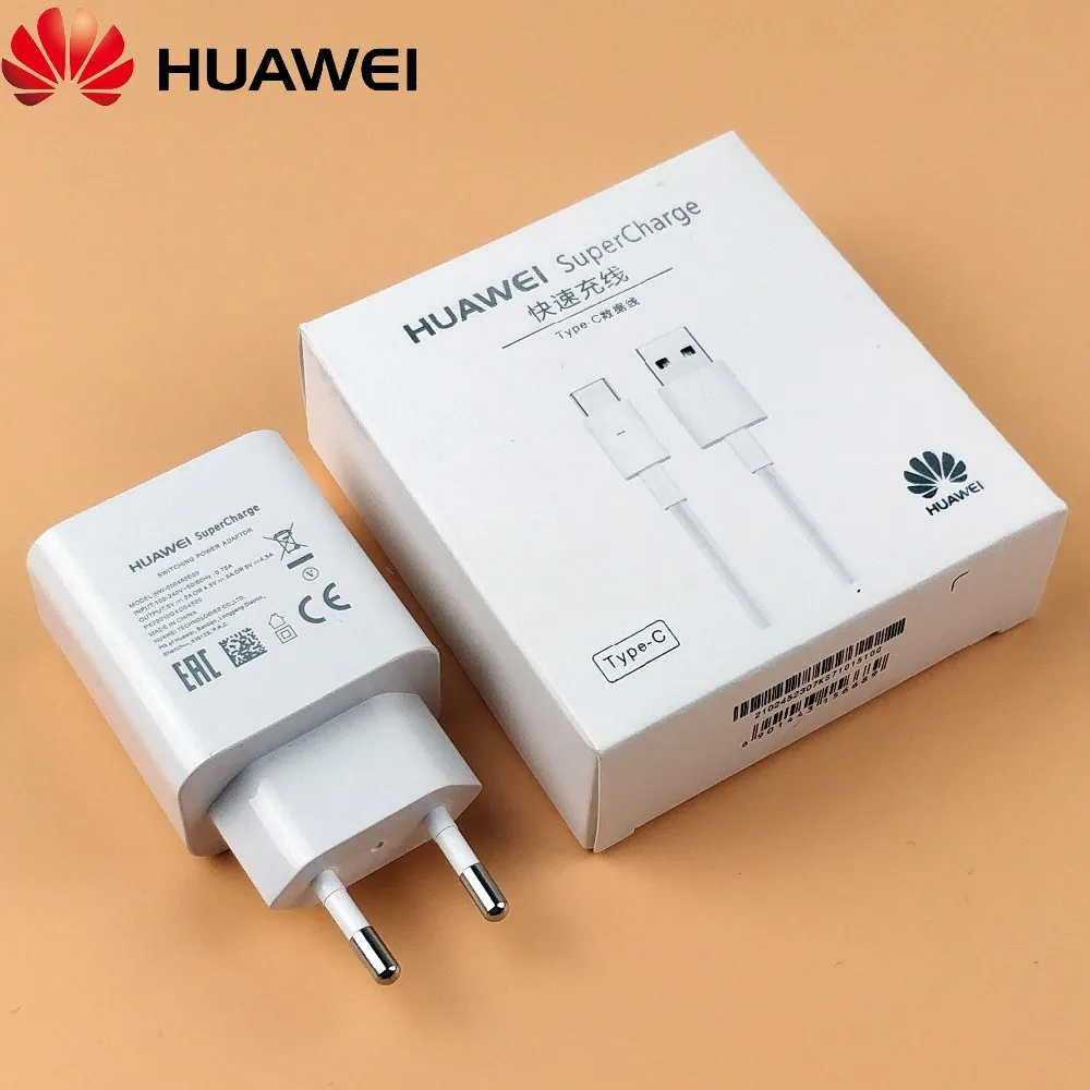 

Original Huawei Honor 10 SuperCharger Usb Type-C 4.5A Quick Fast SuperCharge power Adapter For Mate 9 Pro 10 P20 Smartphone