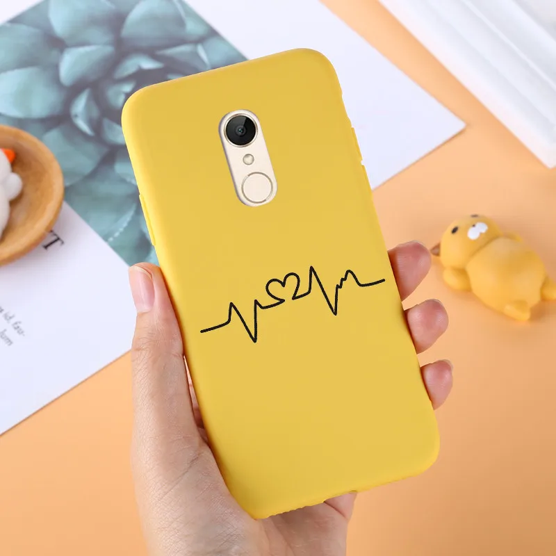 Soft TPU For Xiaomi Redmi 5 Case Cover Xiaomi Redmi 5 Plus Case Painted Soft Silicone Phone Back Case FOR Redmi 5 /5Plus Cases