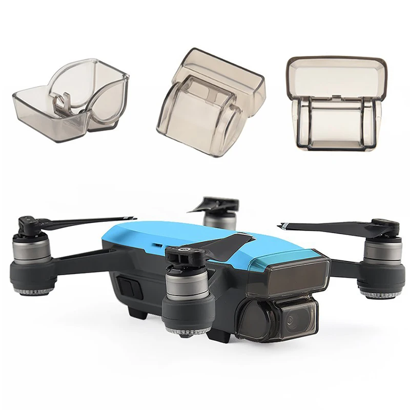 Sunnylife Integrated Cover for DJI SPARK Gimbal Camera Front 3D Sensor System Screen Protector Dustproof Bumprooof Quick mount (2)