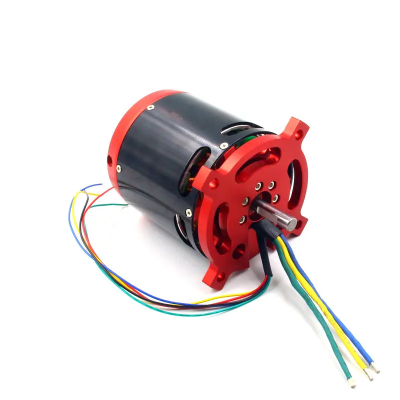 BLDC brushless DC сенсорный двигатель 80100 outrunner CA80 30 70V 8092 70KV с датчиком Холла для РУ хобби