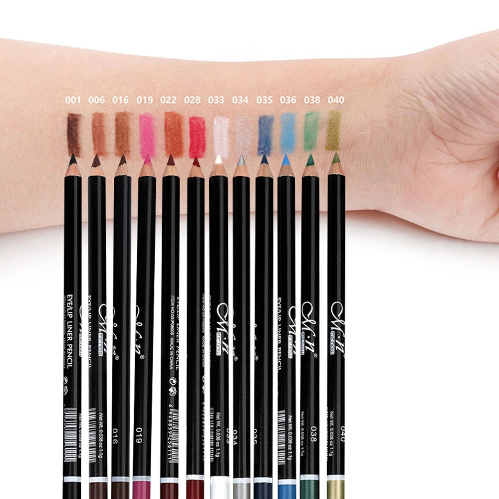 Eye Liner Lip Pencil Long lasting Eyeliner Pencil Professional Eyebrow Eye Pencil Lip Stick