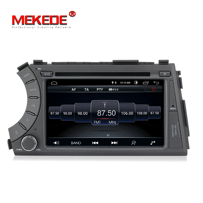 Sale Capacitive screen 2Din Quad Core 7 Inch Android Car DVD Player For SSANGYONG Kyron/Actyon With Wifi GPS Bluetooth Radio Free Map 2
