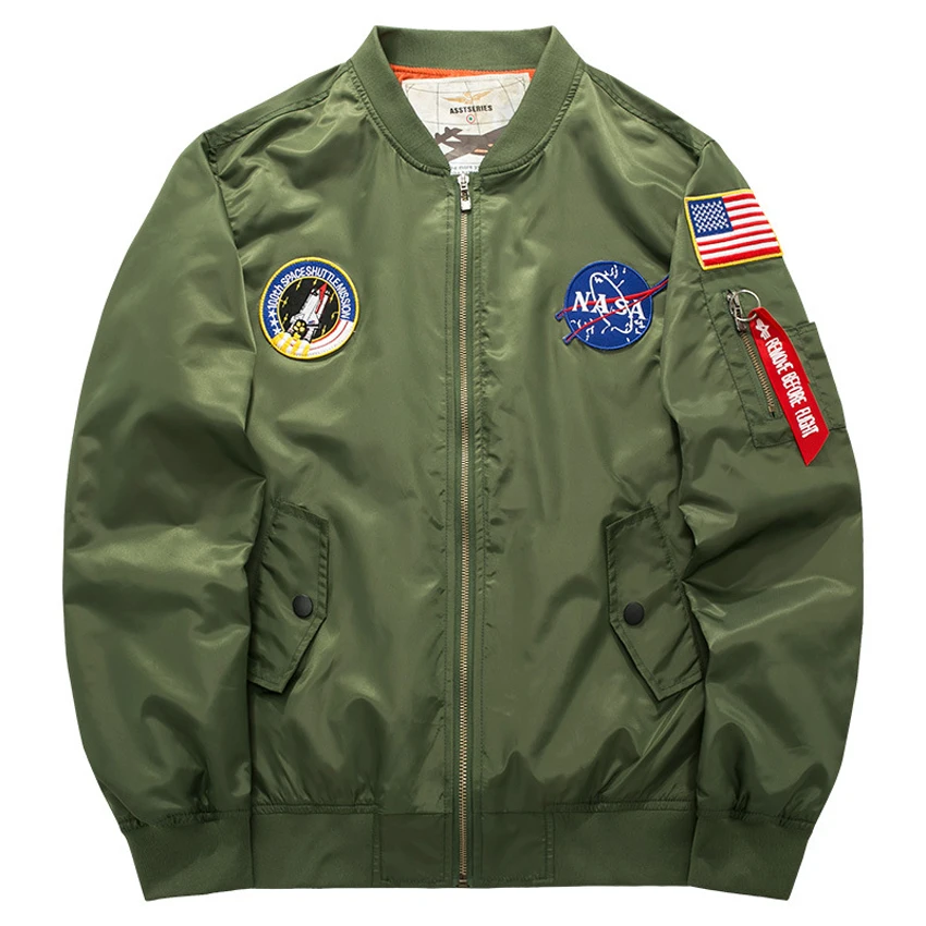 6XL New Men s Jacket Fashion Spring Autumn Clothing Air Force One Men Coats Casual Fit
