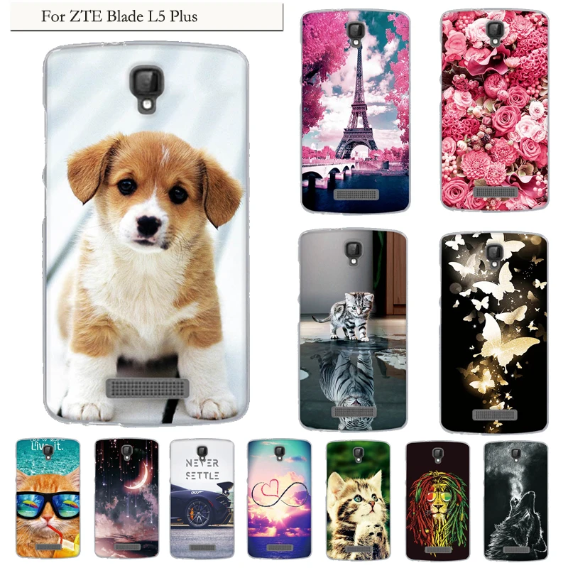 Cover For ZTE Blade L5 Plus Case Soft TPU Silicon Phone Case for ZTE Blade L5 Plus Cover Cases for ZTE Blade L5 Plus Fundas Bags