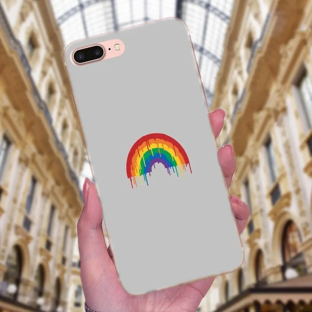 Радужная приправа ЛГБТ для геев лесбиянок Huawei Honor 4C 5A 5C 5X 6 6C 6A 6X 7 7X 8 9 V8 V10 Y3II Y5II Y6II G8