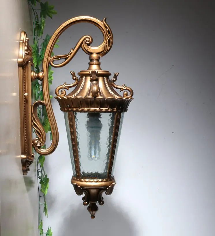 

4Pc Wholesale Wall Lamp Outdoor Light Lighting Lamps Lights Exterior Street Sconces Elegant e27 Street Waterproof Retro Sconce
