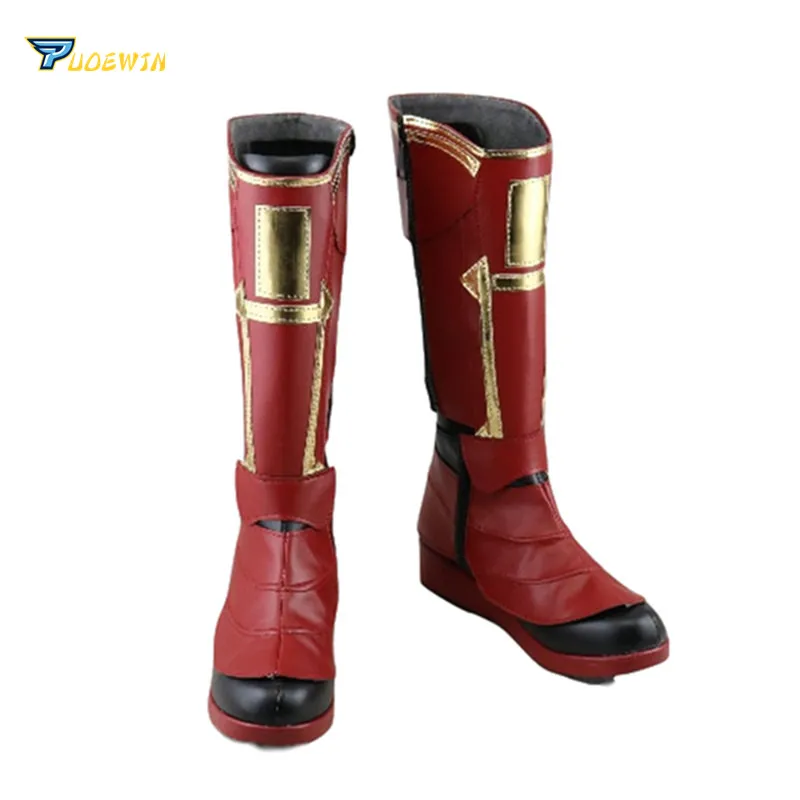 

Captain Marvel Ms. Marvel Carol Danvers Cosplay Shoes Ms. Marvel Cosplay Boots Custom Made