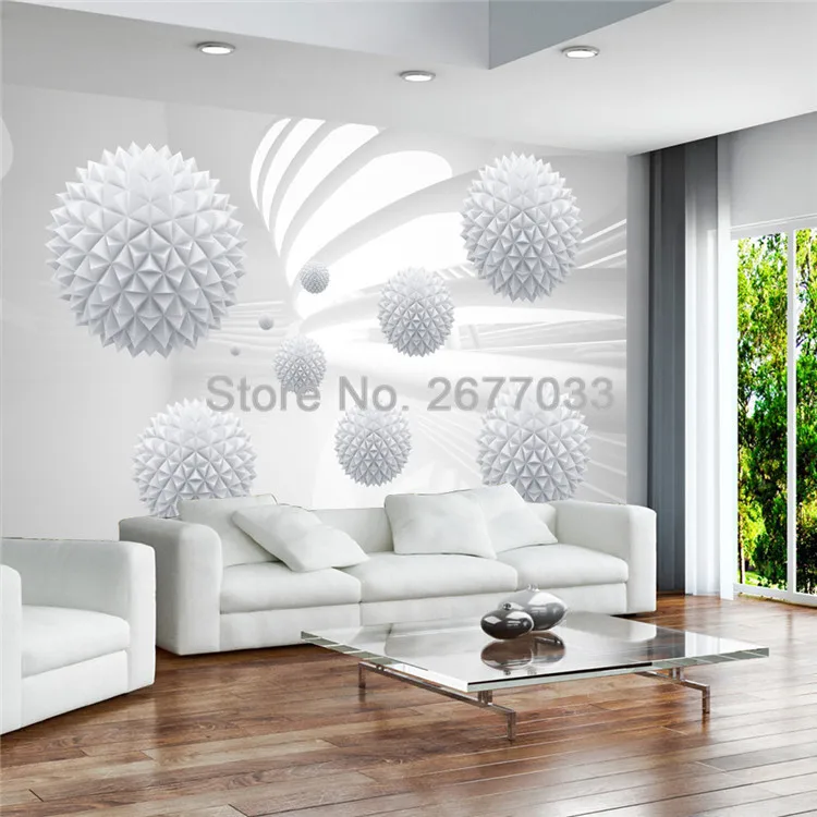 3D обои современные 3D сферические геометрические космические фото фрески настенная ткань гостиная спальня домашний декор обои для стен 3 D