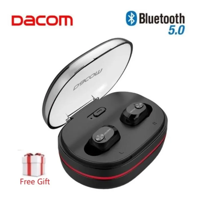 DACOM K6H /K6H PRO Наушники вкладыши TWS True Wireless Bluetooth наушники мини невидимый в ухе