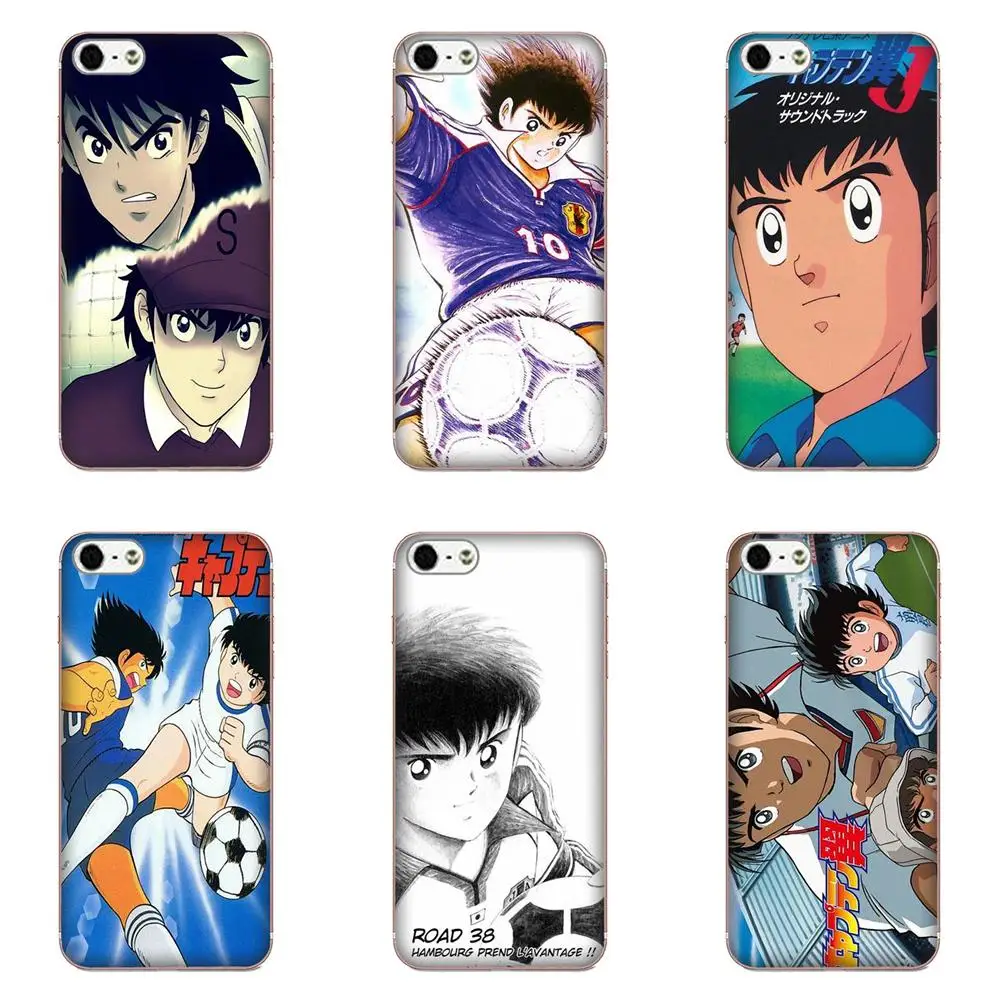 Captain Tsubasa для Samsung Galaxy Note 5 8 9 S3 S4 S5 S6 S7 S8 S9 S10 mini Edge Plus Lite Мягкий индивидуальный дизайн