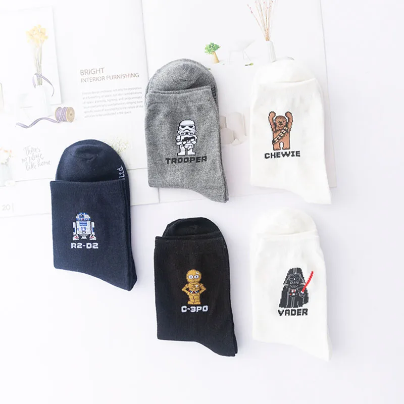 Star-Wars-Socks-Creative-Heels-Hip-Hop-Street-Skateboard-Basket-ball-Socks-Novelty-Men-Women-Sock(2)