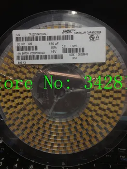 

TAJE157K016RNJ CAP TANT 150UF 16V 10% 2917 Tantalum Capacitors Size E 10pcs