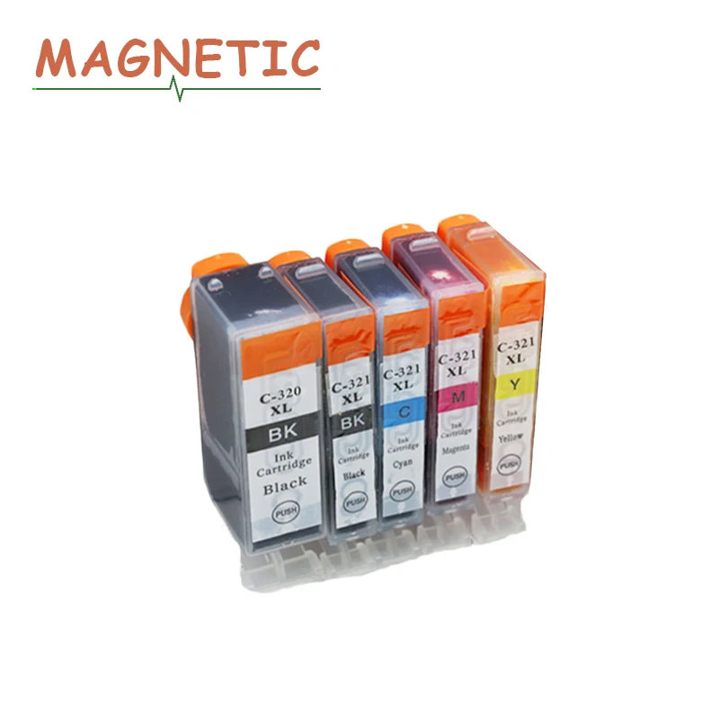 5PK чернильные картриджи BCI-320 BCI320 320 для CANON PIXUS (Япония) MP540 MP620 ip3600 ip4600 MP630 MP980 MX860 MX870 |