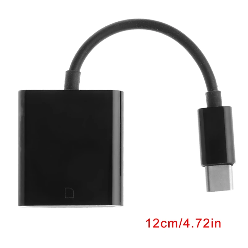 USB Type C To SD Card Camera Reader OTG Adapter Cable For Android Phone
