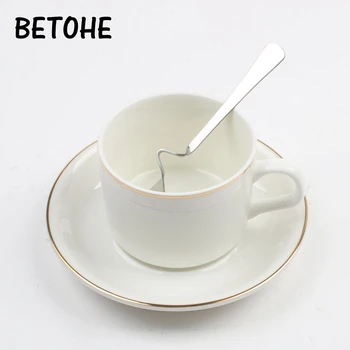 

BETOHE European Bone China Coffee Cup Creative European Tea Cup Set And Saucer Home Party Afternoon Tea Teacup Porcelain