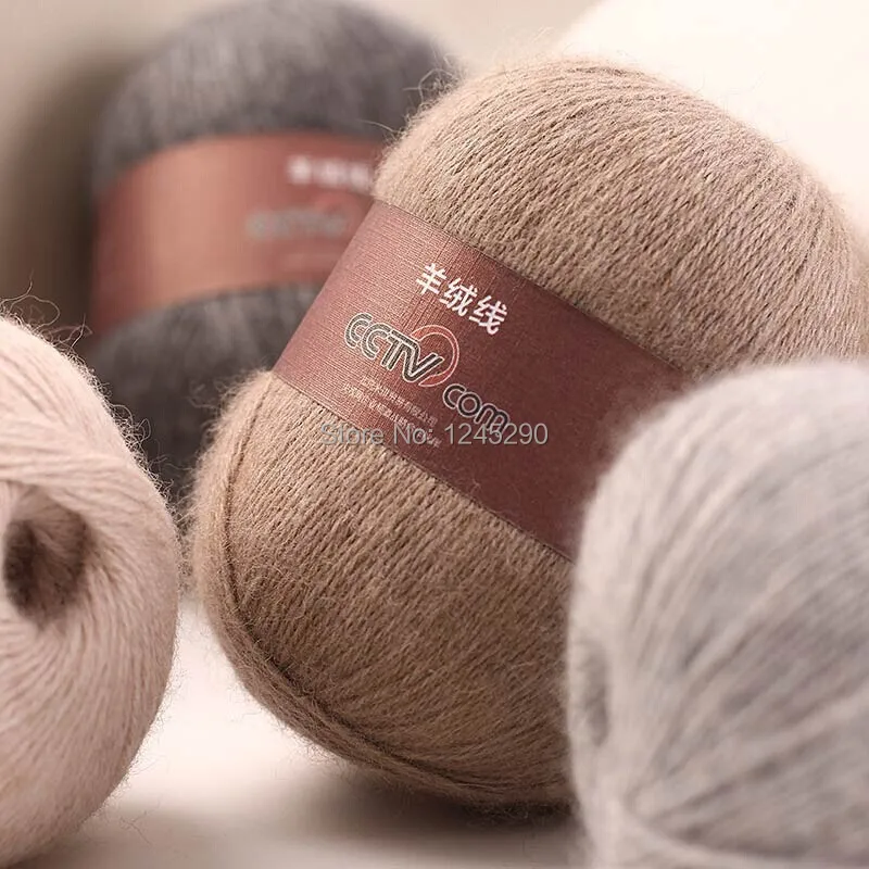 200g warm cashmere yarn merino yarn wool knitting crochet Knitting Free Shipping (50 gram 1 ball