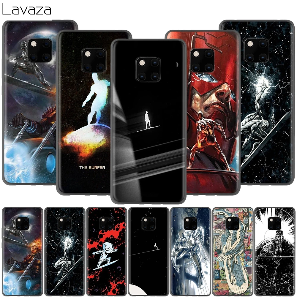 Серебряный чехол Lavaza для серферов Huawei P30 P20 P10 P9 P8 Mate 20 10 Pro Lite P Smart 2017 | Мобильные