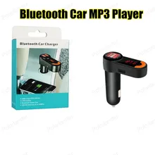 Автомобильный MP3-плеер BluetoothHandsfree FM передатчик HD Loosless+ ЖК-дисплей Экран+ Поддержка TF слот