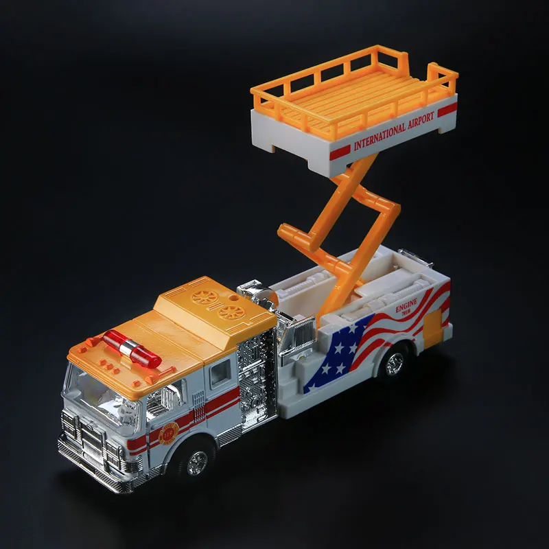Boy Car Model Toys Elevator Lifts Car Gifts Children Birthday New Year Firemen Father Gifts
