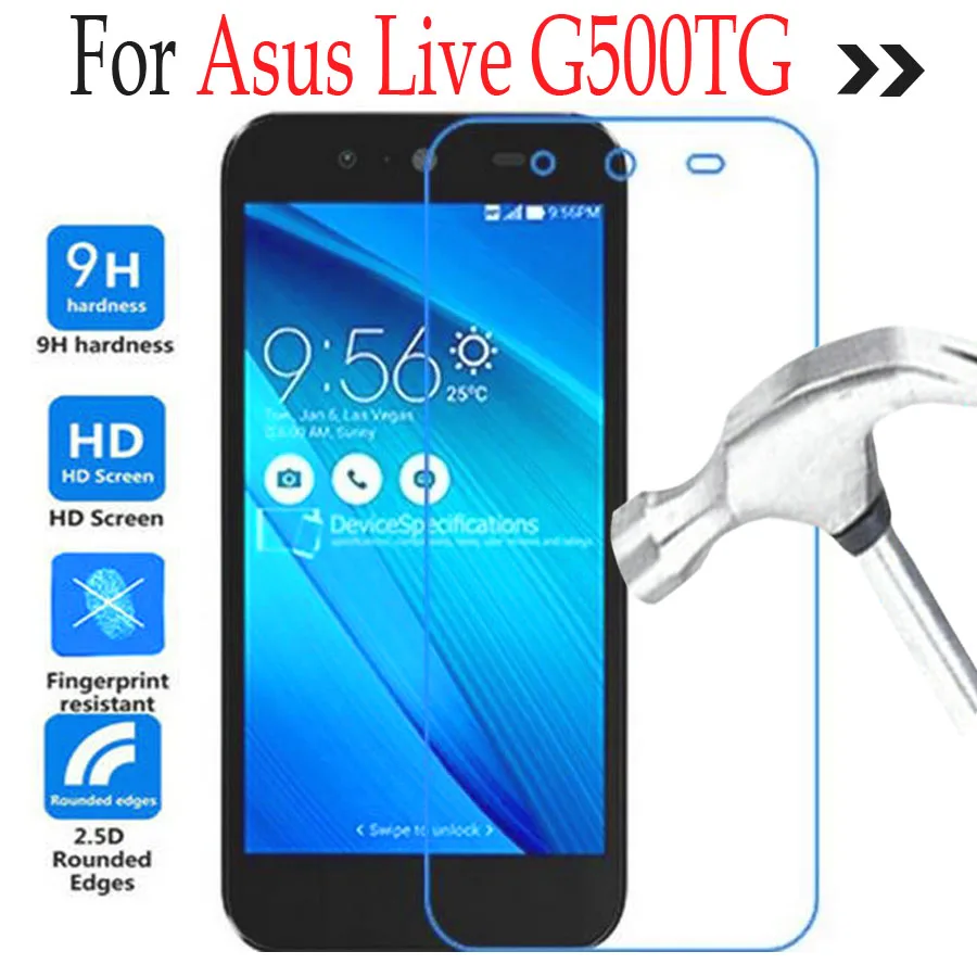 for asus live g500tg asus zenfone live tempered glass screen protector cover protective for asus live g500tg asus zenfone live tempered glass screen protector cover protective