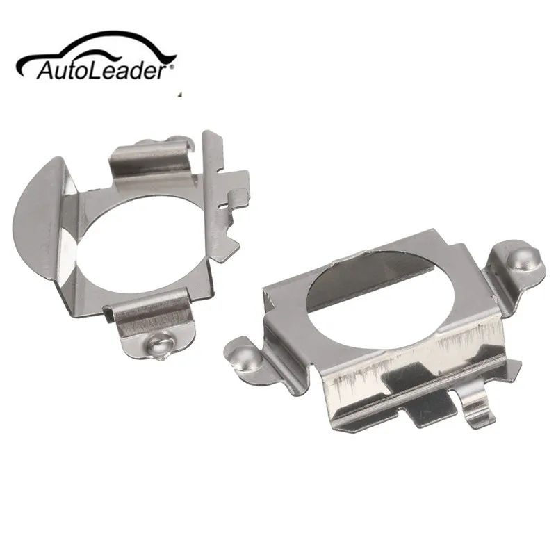2Pcs Car Light Base Holder H7 LED Headlight Adapter Holder Retainer For BMW Audi VW font