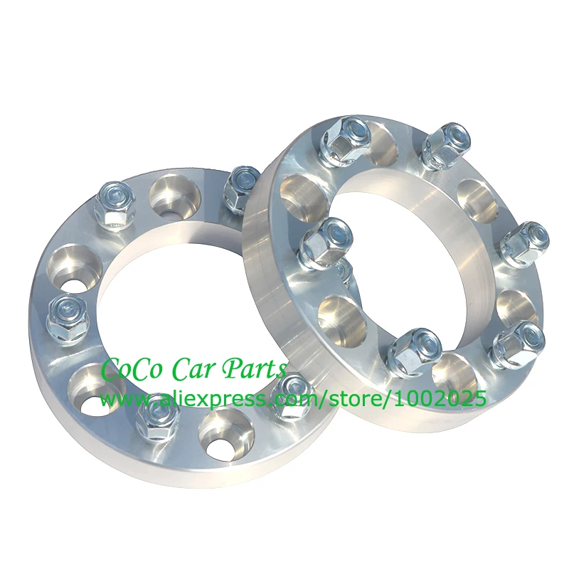 2x Cb 100mm Pcd 6x139.7mm Aluminum Hub Cebtric Wheel Spacers Adapter