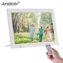 Andoer 1280*800 HD Цифровая фоторамка электронная фоторамка 1080P музыкальный видеоплеер с датчиком движения прокрутки Subtitle