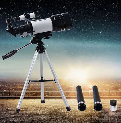 F30070M астрономический телескоп с треногой Finderscope наземное пространство луна монокулярный прибор наблюдения телескоп для начинающих