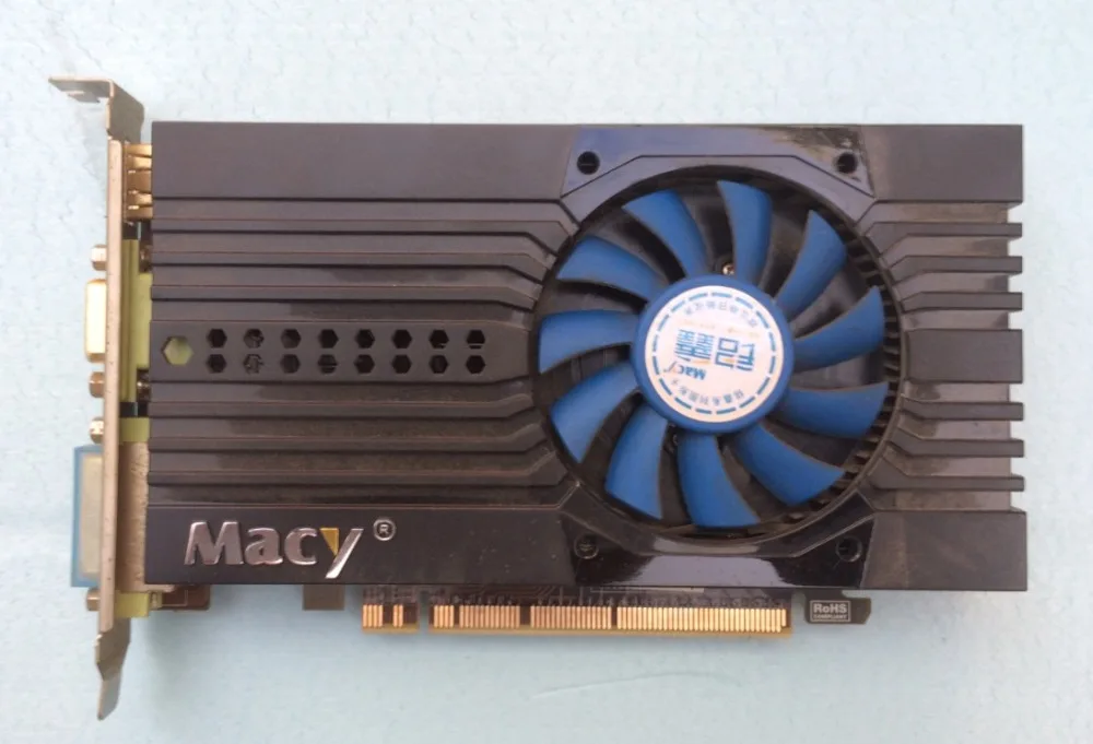 Used original GT610-2GB DDR3 for NVIDIA GT630 2GD3 graphics card HD game used gtx740 energy efficient desktop game disassemble graphics 1gd5