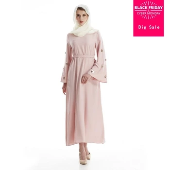 

2018 adult muslim Arabian diamond robe prayer abaya female dubai fashion Arabian lace stitching Islamic muslim abaya wj799