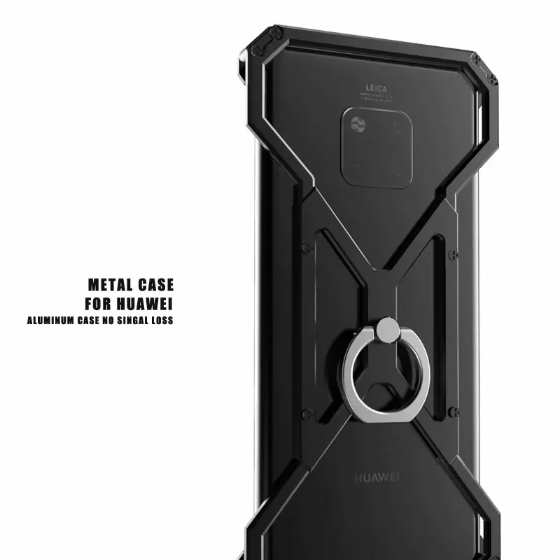 Алюминиевый бронированный Алюминиевый металлический защитный чехол для телефона huawei mate 20 10 9 Pro Lite+ Чехол-держатель для huawei p20 pro