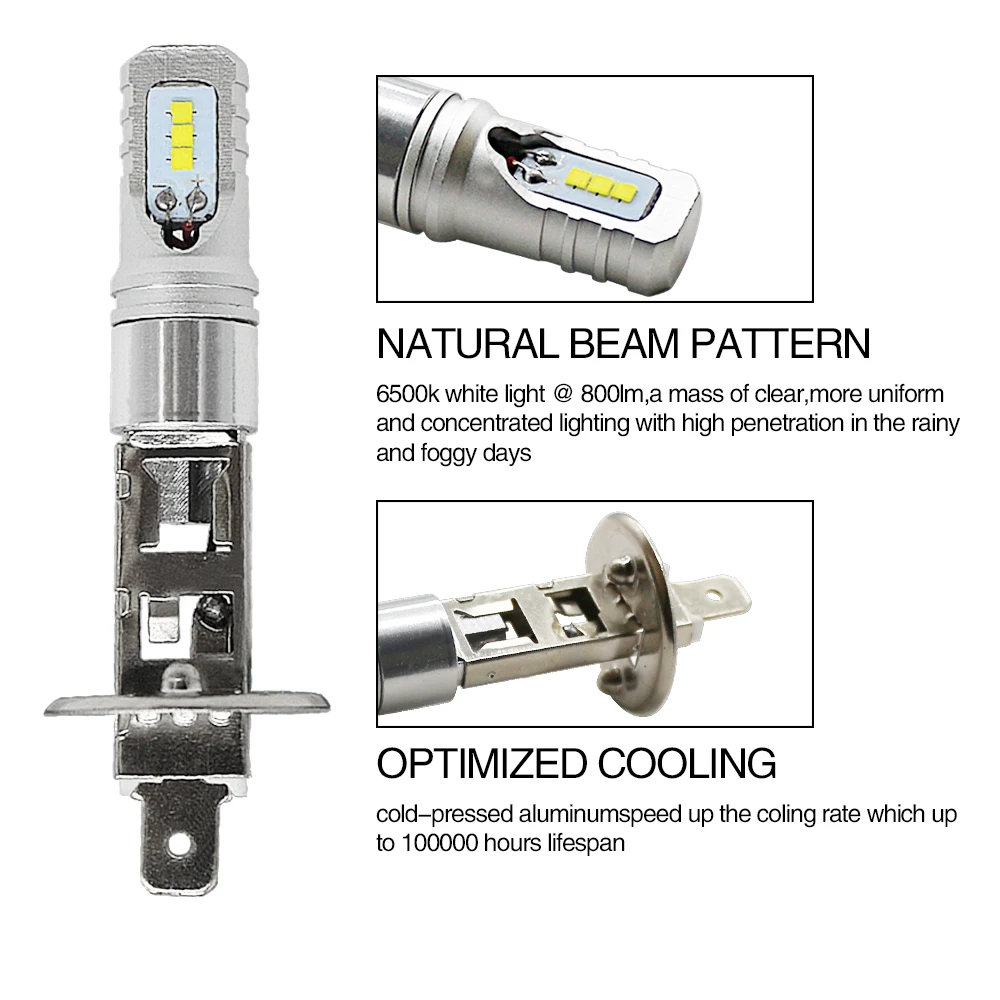 Современный автомобильный 60 Вт H1 H3 H11 H8 9005 9006 H7 светодиодный туман светильник лампы CSP, вождения, бега, светильник s DRL Противотуманные лампы 3000lm стайлинга автомобилей 12V